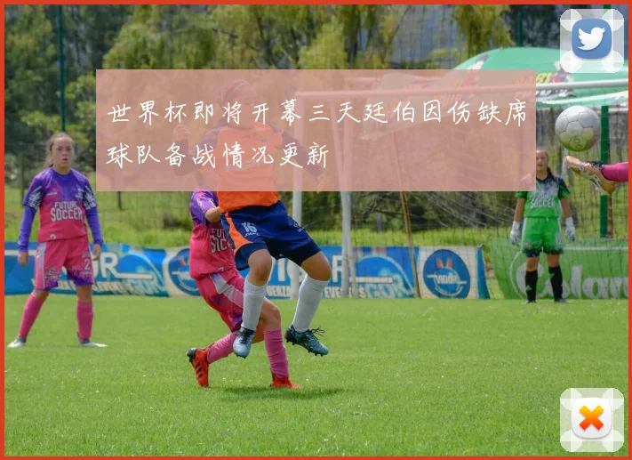 世界杯即将开幕三天廷伯因伤缺席球队备战情况更新